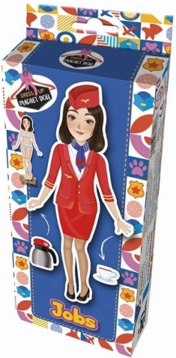 bambola magnetica da vestire – professioni