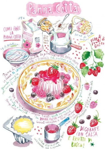 Puzzle Panna Cotta 1000 stukjes MAGNOLIA