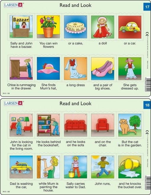 Puzzle English – short text, 10 pieces