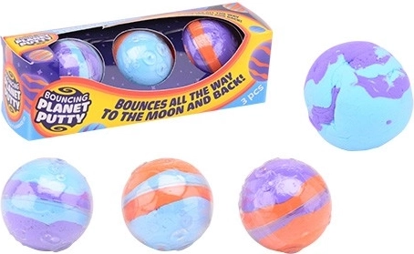 Bouncy Foam Planet Balls – Set of 3