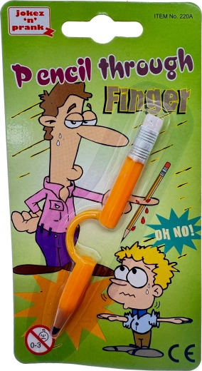 Magical Finger-Through Pencil for Kids