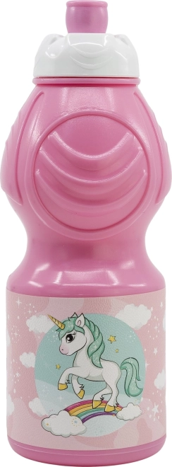 Unicorn Motif Water Bottle 400 ml