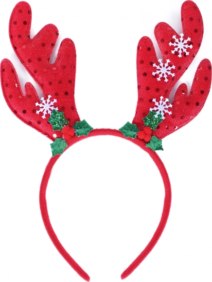 Serre-tête de Noël bois de renne pour enfants