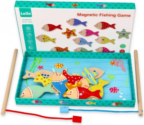 Wooden Magnetic Game Aquarium