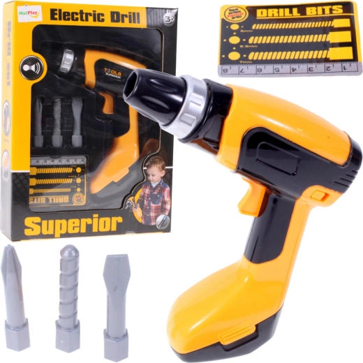 Electric Drill and Screwdriver – Kids’ 5-Piece Set