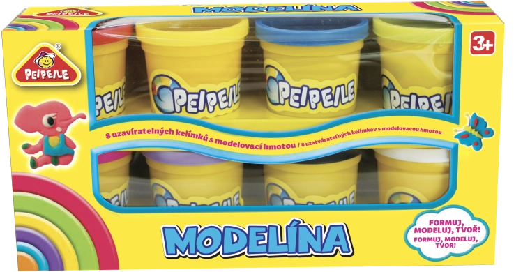 Pasta da modellare – set da 8 colori