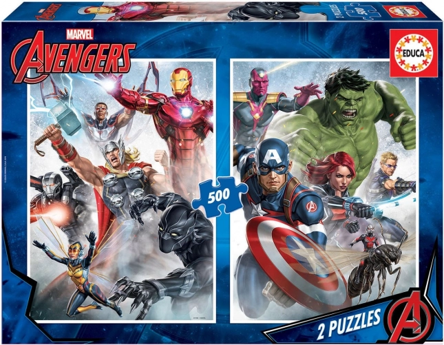 Educa Puzzle Avengers 2x500 pieces