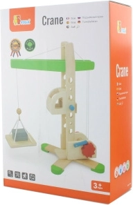 Wooden Crane with Winch