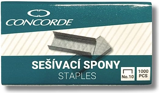 Punti metallici CONCORDE No. 10 (10/5), 1000 pz