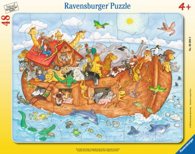 RAVENSBURGER Puzzle Grande Arca di Noè 48 pezzi