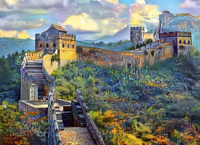 Great Wall of China Puzzle 1000 Pieces