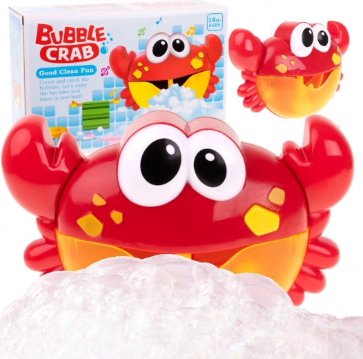 Kids’ bath foam generator – Crab