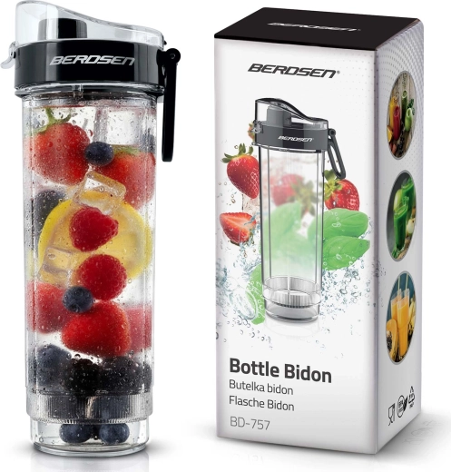 Borraccia sportiva con beccuccio 570 ml BERDSEN