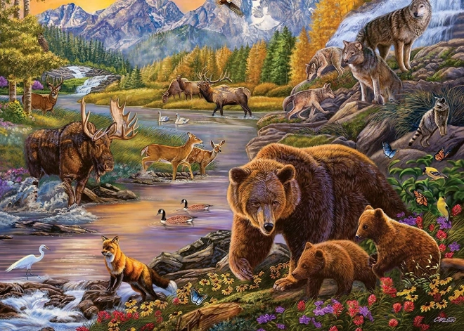 Ravensburger Puzzel Wildernis XXL 500 stukjes