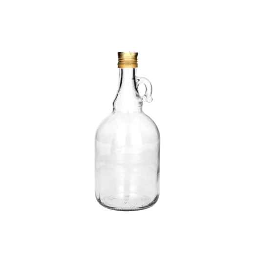 Gallon in vetro 0,5 l con tappo a vite in metallo