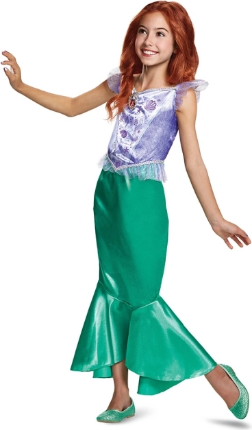 Costume de princesse Ariel pour enfants