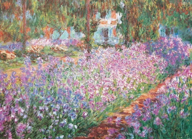 Puzzel Monet tuin 100 stukjes