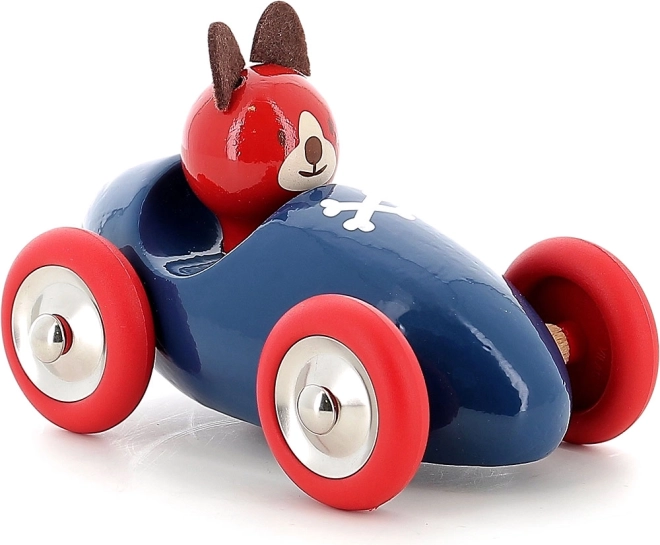 Vilac leseni dirkalni avtomobilček pes Lucien