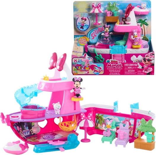 Minnie Mouse Bowdazzling Yacht – yacht da gioco con 14 pezzi