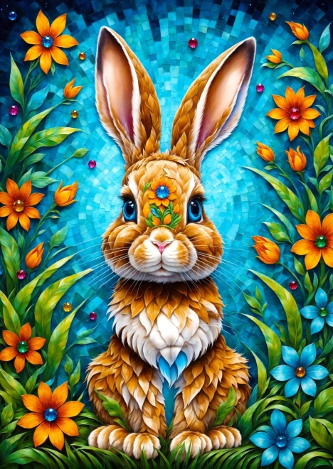 ENJOY Garden Bunny Puzzle, 1000 Pieces