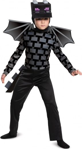 Costume Minecraft Ender Dragon per bambini 4–6 anni