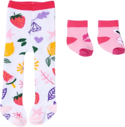 Tights and Socks for BABY born Dolls 43 cm, 2 Types