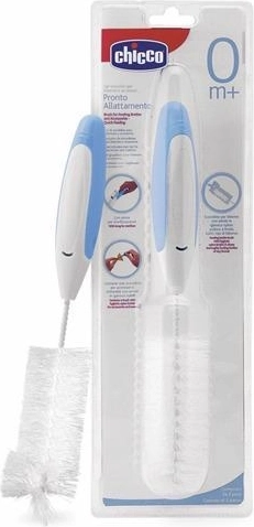 Chicco bottle and teat brush with tongs