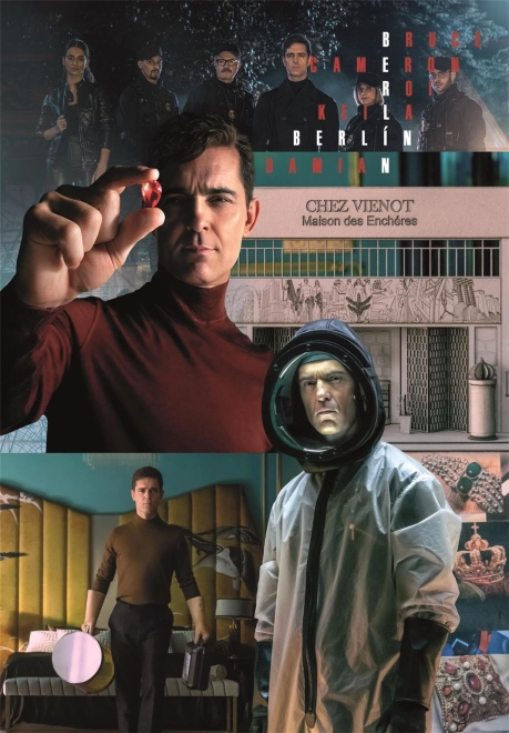 Puzzle 1000 pièces LA CASA DE PAPEL Berlin – le chef