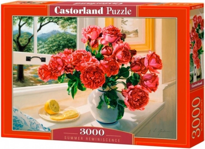 Puzzel 3000 stukjes – pioenen Summer Reminisce