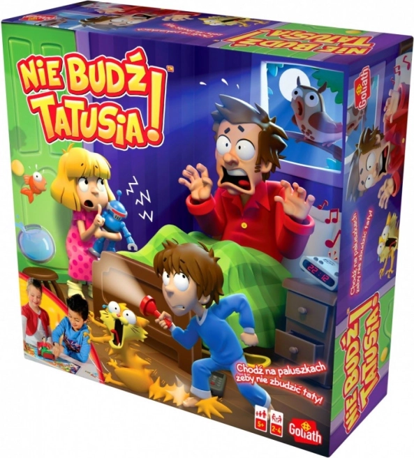 Maak papa niet wakker! Leuke bordspel van Goliath