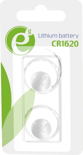 Pile bouton lithium CR1620 3 V – lot de 2