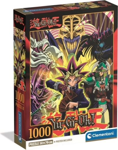 Puzzle Yu-Gi-Oh! – collage anime 1000 pezzi CLEMENTONI