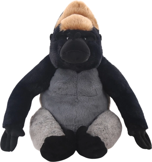 Sidende plysgorilla 30 cm