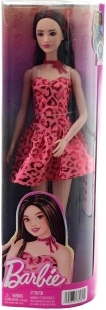 Barbie Fashionistas manekenka v rožnatem leopardjem outfitu