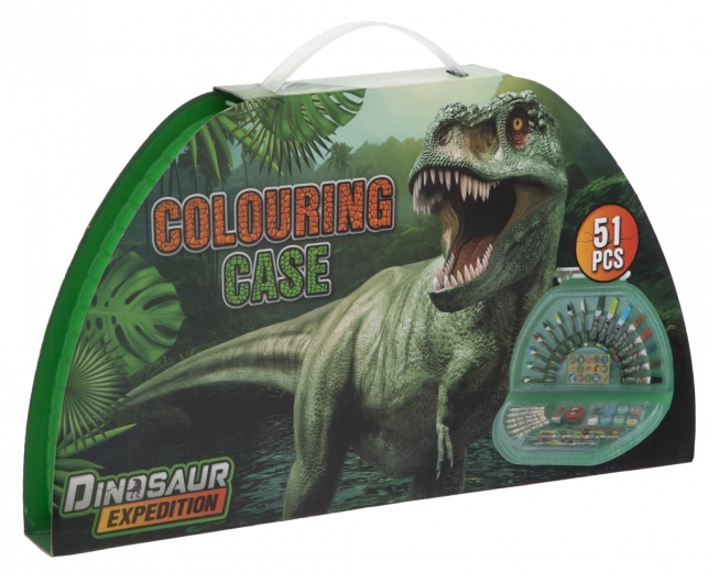 Polkrožni slikarski kovček Dino – 51 delov