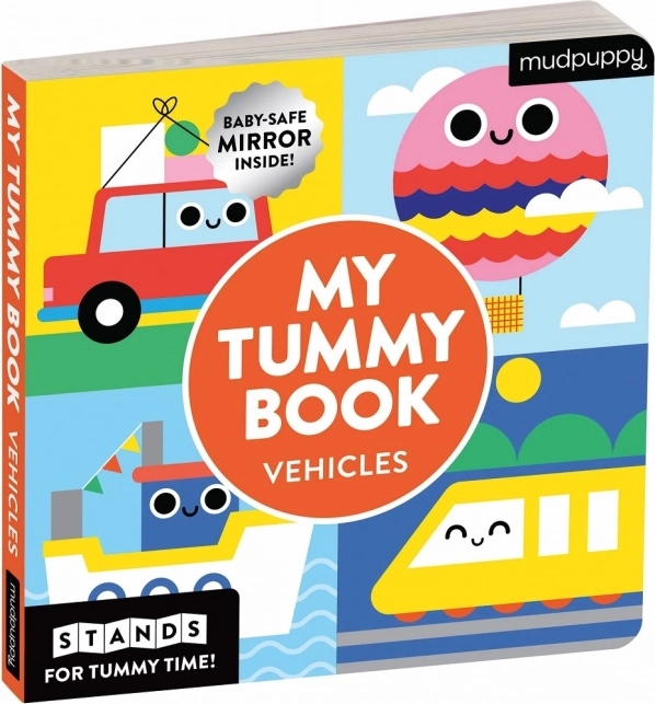 Dobbeltsidet bog med spejl – transportmidler