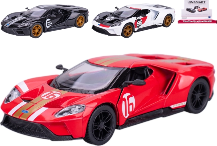 Metalni model automobila Ford GT Heritage Edition 1:38 Kinsmart