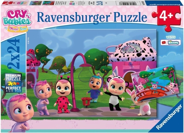 Ravensburger puzzle Cry Babies Magic Tears 2×24 kosov