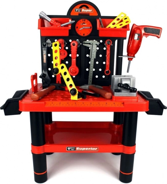 Tavolo da lavoro per bambini Superior – Set da gioco con strumenti