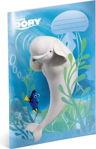 School notebook Finding Dory Bailey A4 ruled 40 sheets