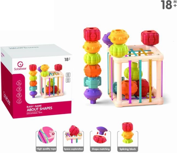 Cubo educativo – sorter di forme