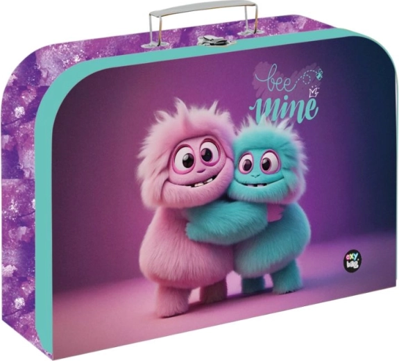 Valigetta per bambini in laminato Monster 34 cm