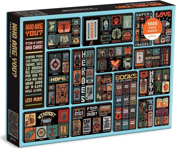 Puzzle GALISON Who Are You? 1000 pièces