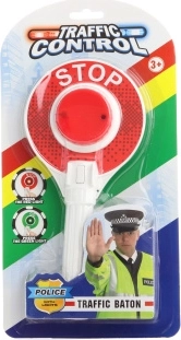Police Paddle with Light