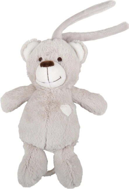 Doudou en peluche ourson BIGJIGS BABY avec mélodie