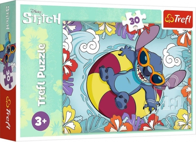 Puzzle Lilo & Stitch on Holiday Trefl