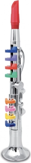 Silver Clarinet with 8 Keys