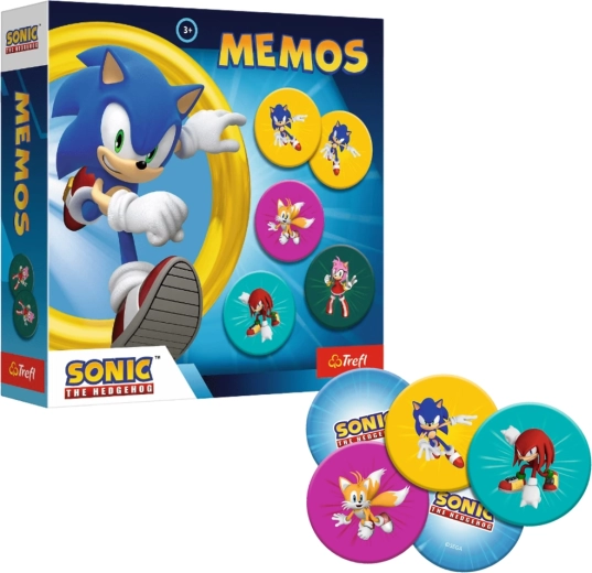 Sonic the Hedgehog Memory Game by Trefl