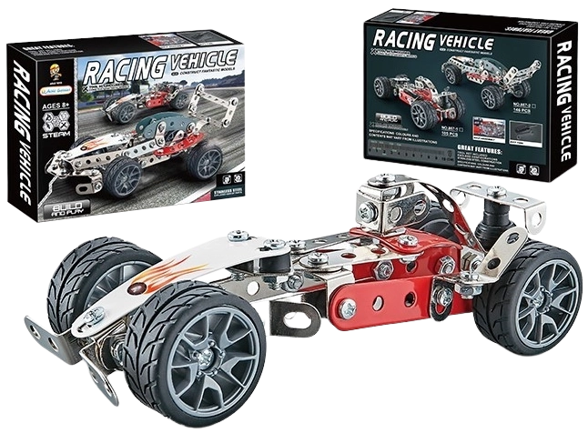 Metallbaukasten Formel – 105 Teile