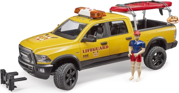 Bruder Dodge RAM Coastal Patrol with Rescuer and Accessories